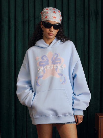 Aelfric Eden Oversized Blurring Bow Hoodie