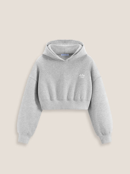 Soufflé Cropped Cloud Hoodie