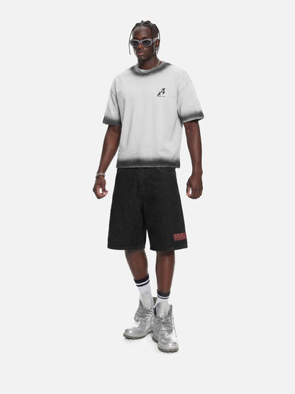 Aelfric Eden Boxy Spray Fade Star Tee