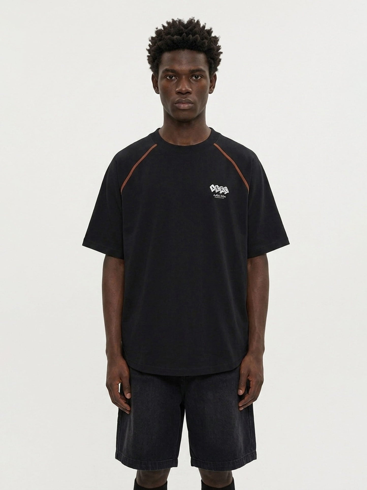 Breezy Oversized Feather Tech Tee