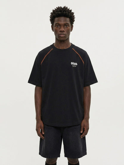 Breezy Oversized Feather Tech Tee