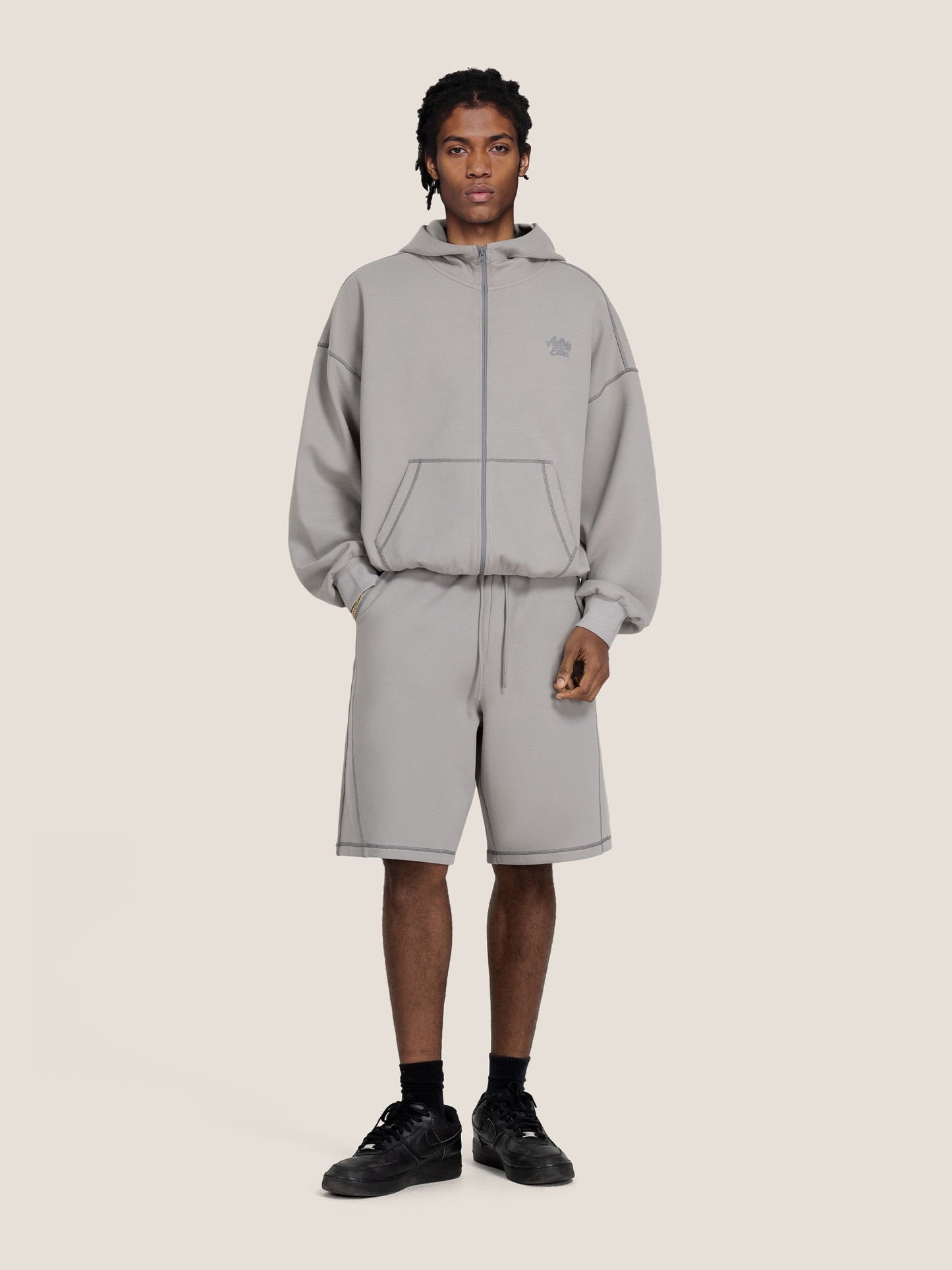 Cloud Boxy Sweat Set