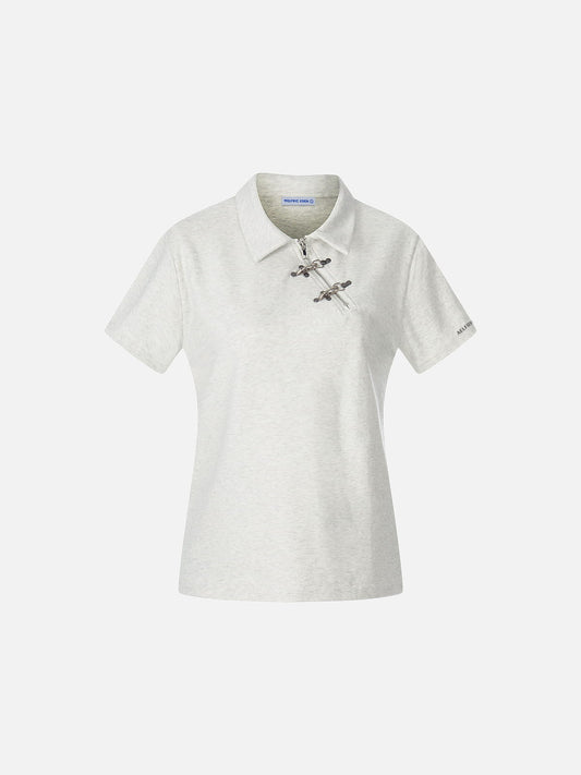 Aelfric Eden Fireman Clasp Polo Tee