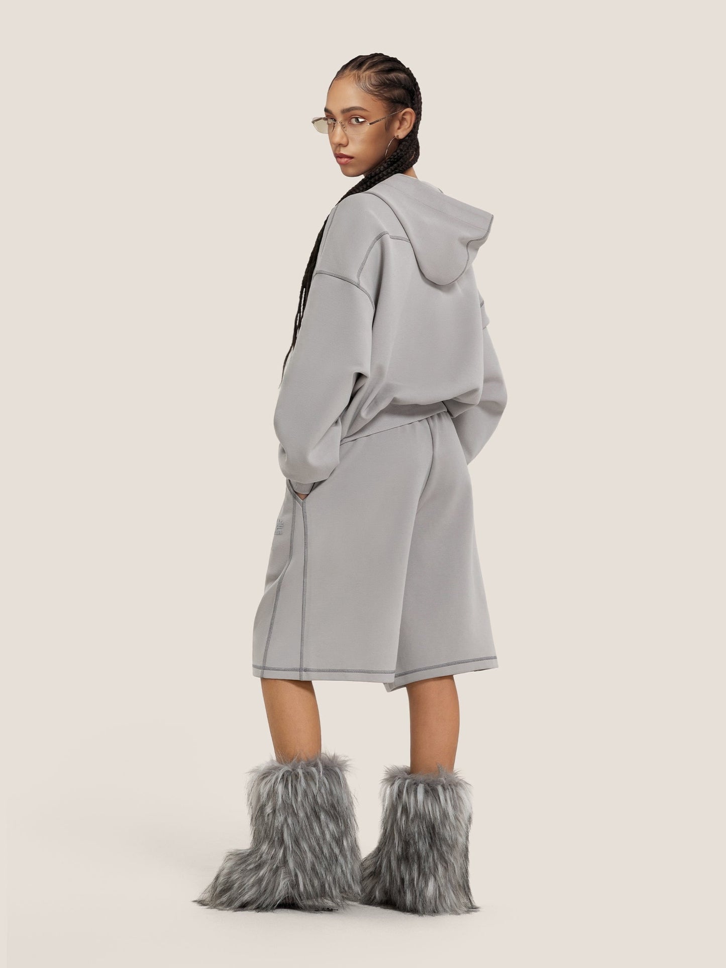 Cloud Boxy Sweat Set
