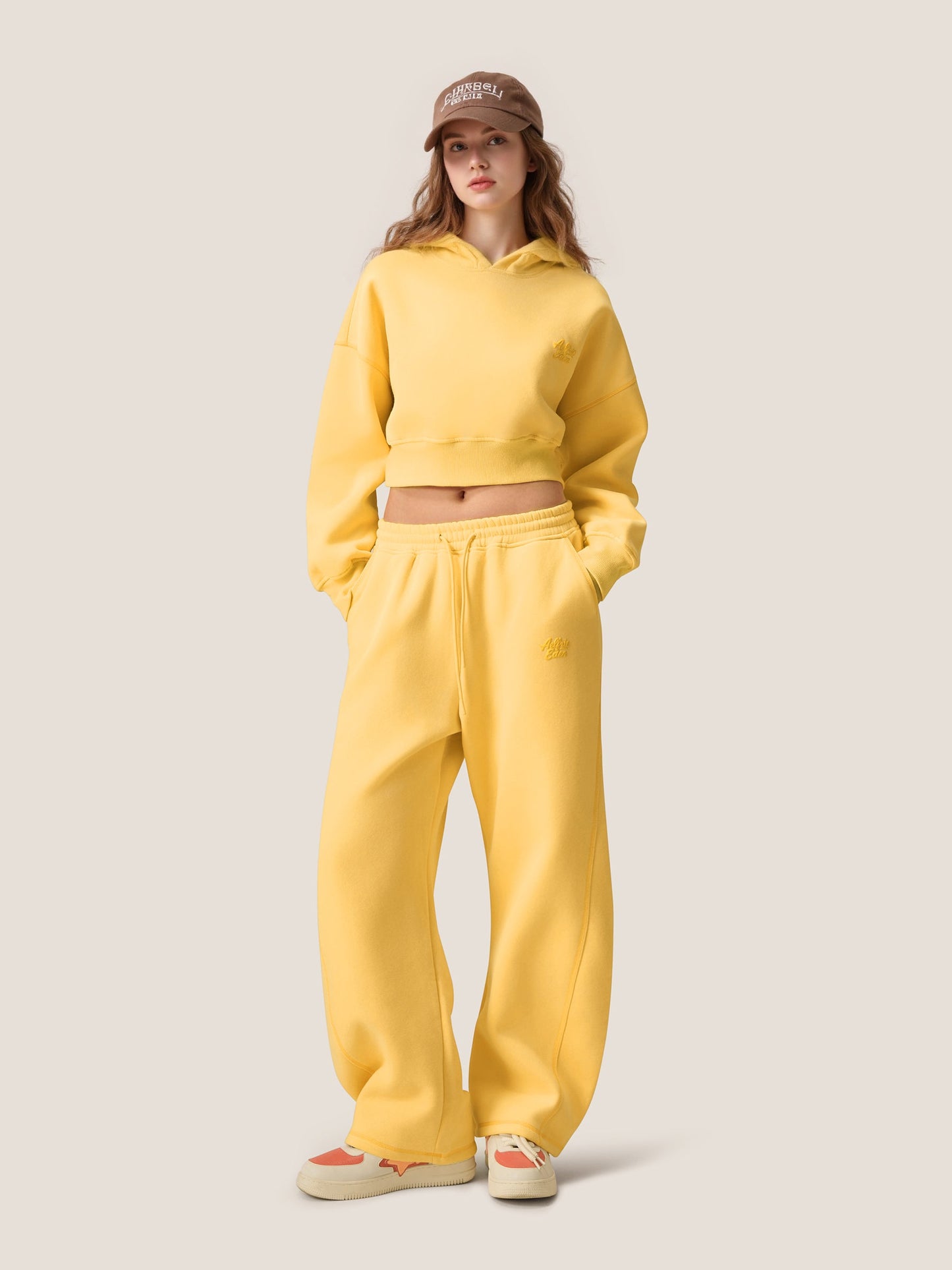 Soufflé Cropped Cloud Hoodie Sets