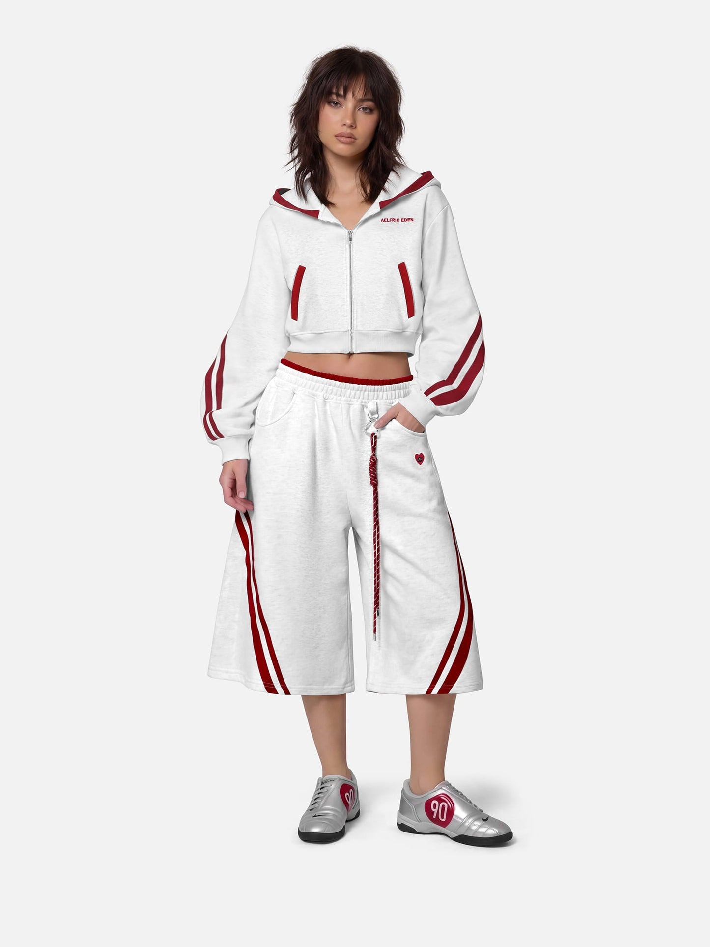Aelfric Eden Stripe Longline Shorts