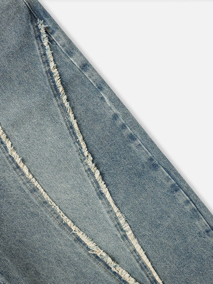 Aelfric Eden Baggy Fringe Jeans