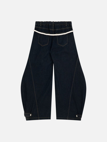 Aelfric Eden Drawstring Waist Super Baggy Jeans