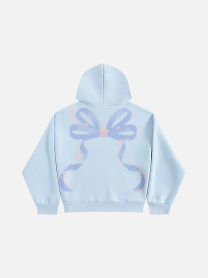 Aelfric Eden Oversized Blurring Bow Hoodie
