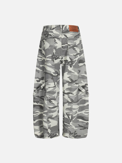 Aelfric Eden CAMO Strap Baggy Barrel Pants