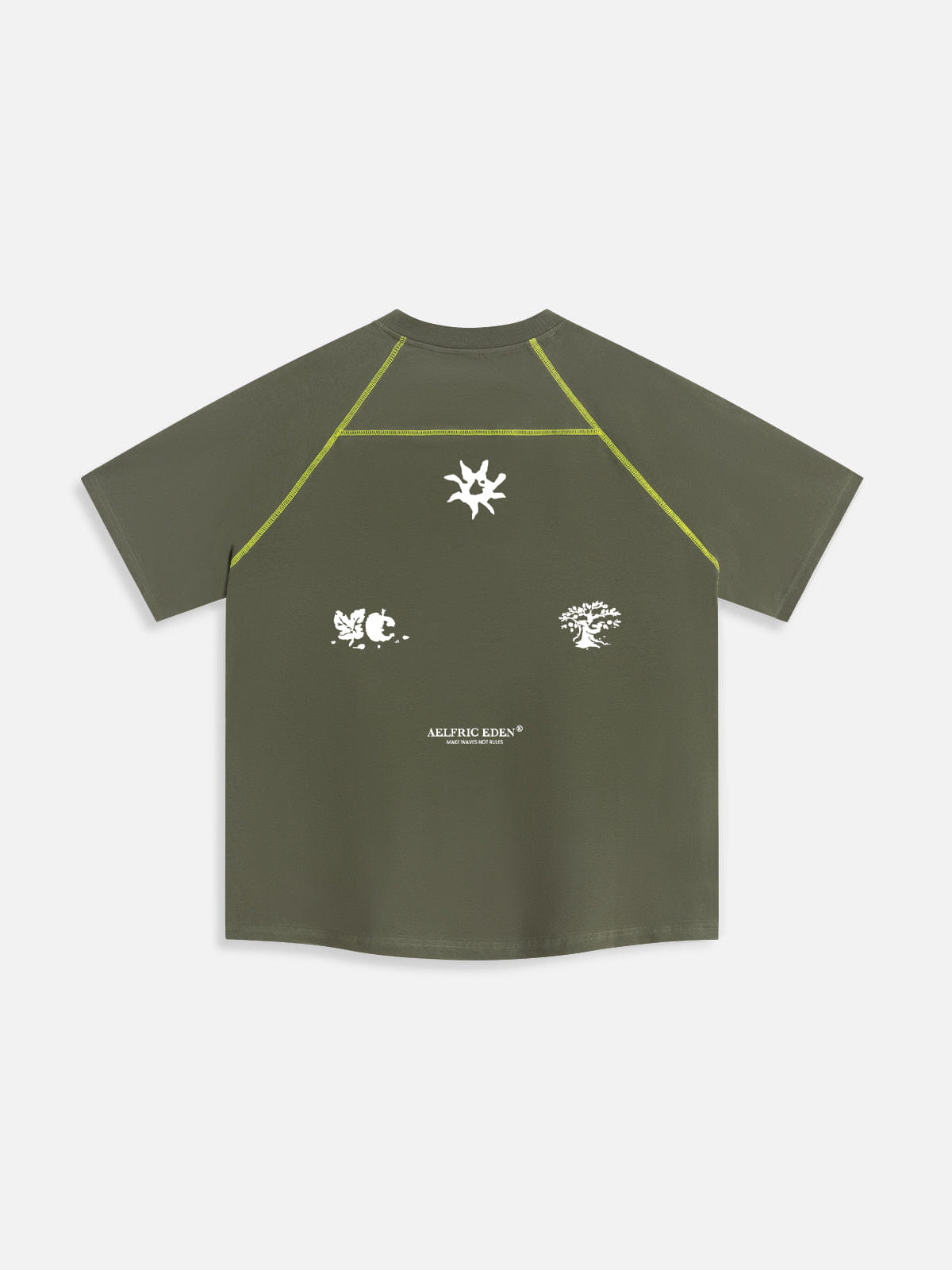 Breezy Oversized Feather Tech Tee