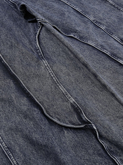 Aelfric Eden Pleated Baggy Barrel Jeans