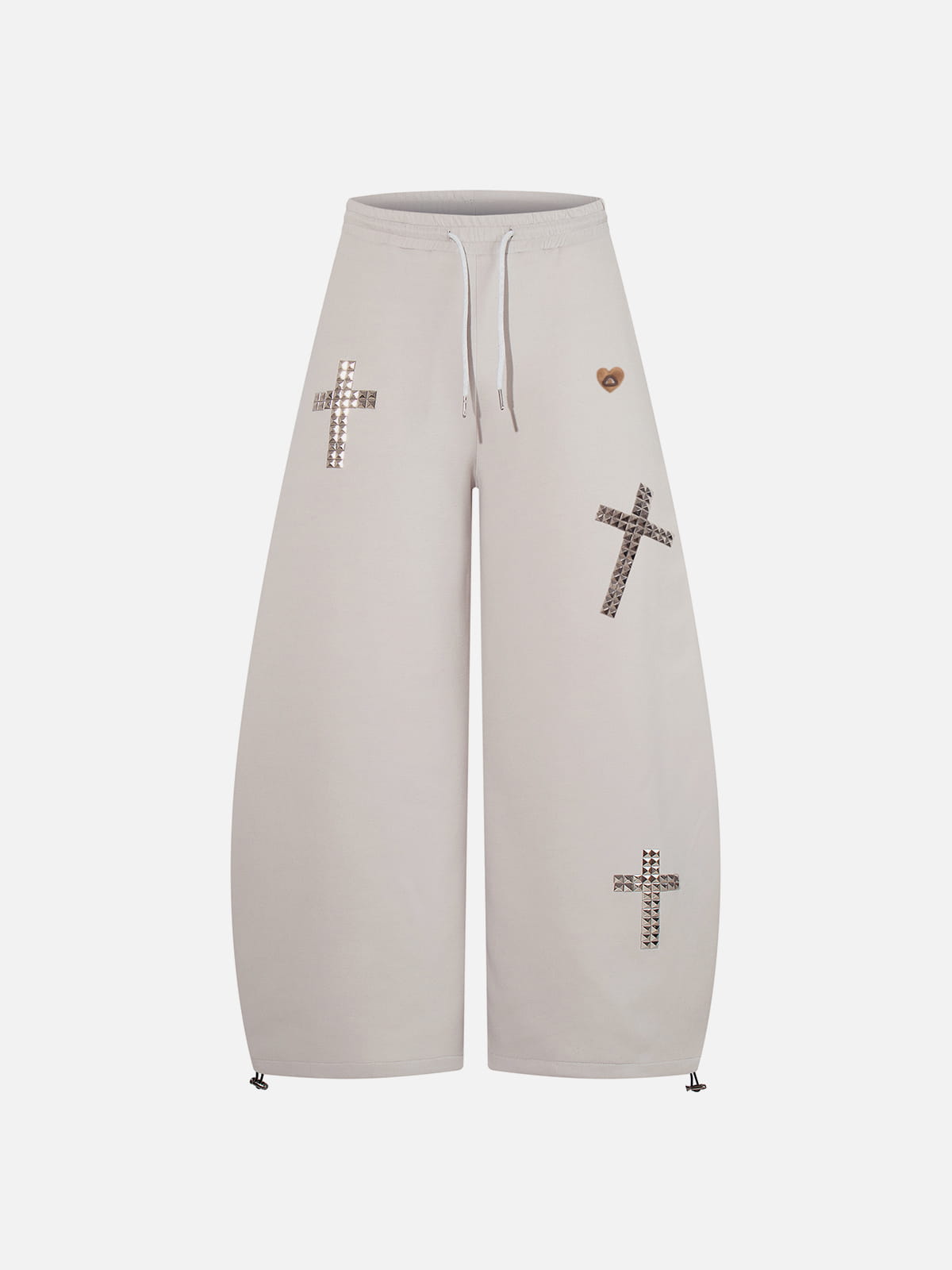 Aelfric Eden Studded Cross Baggy Barrel Sweatpants