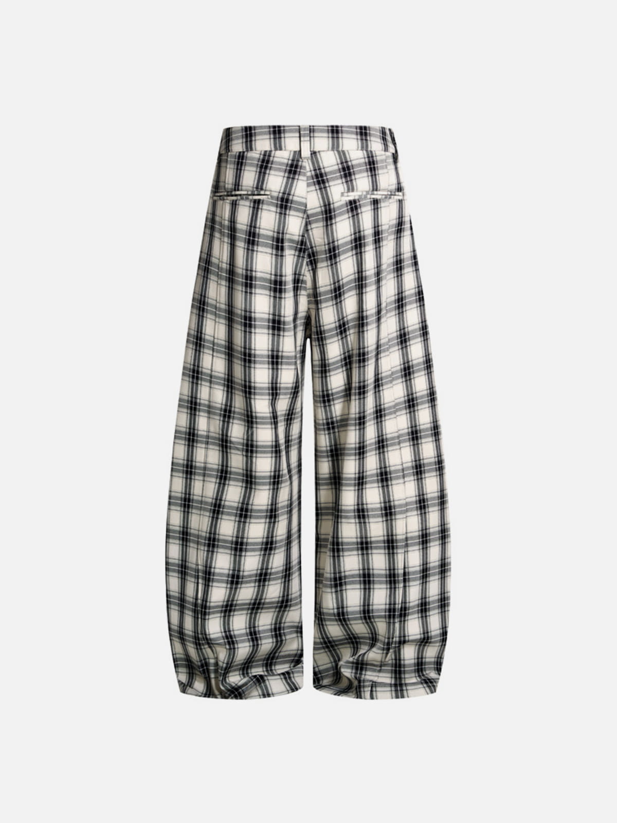 Aelfric Eden Plaid Baggy Barrel Pants