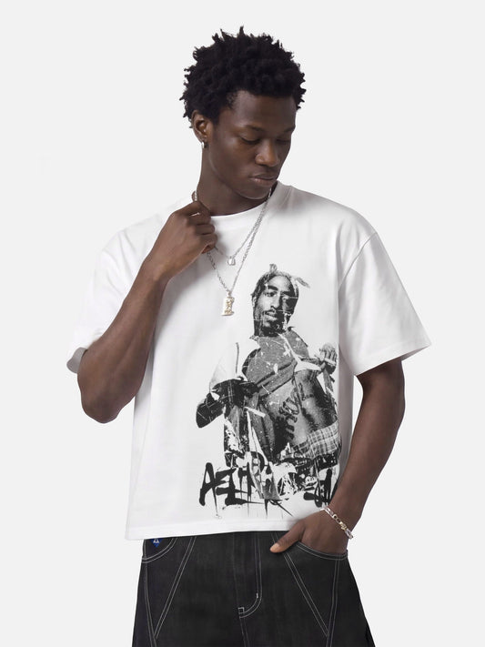 Aelfric Eden Boxy Portrait Print Tee