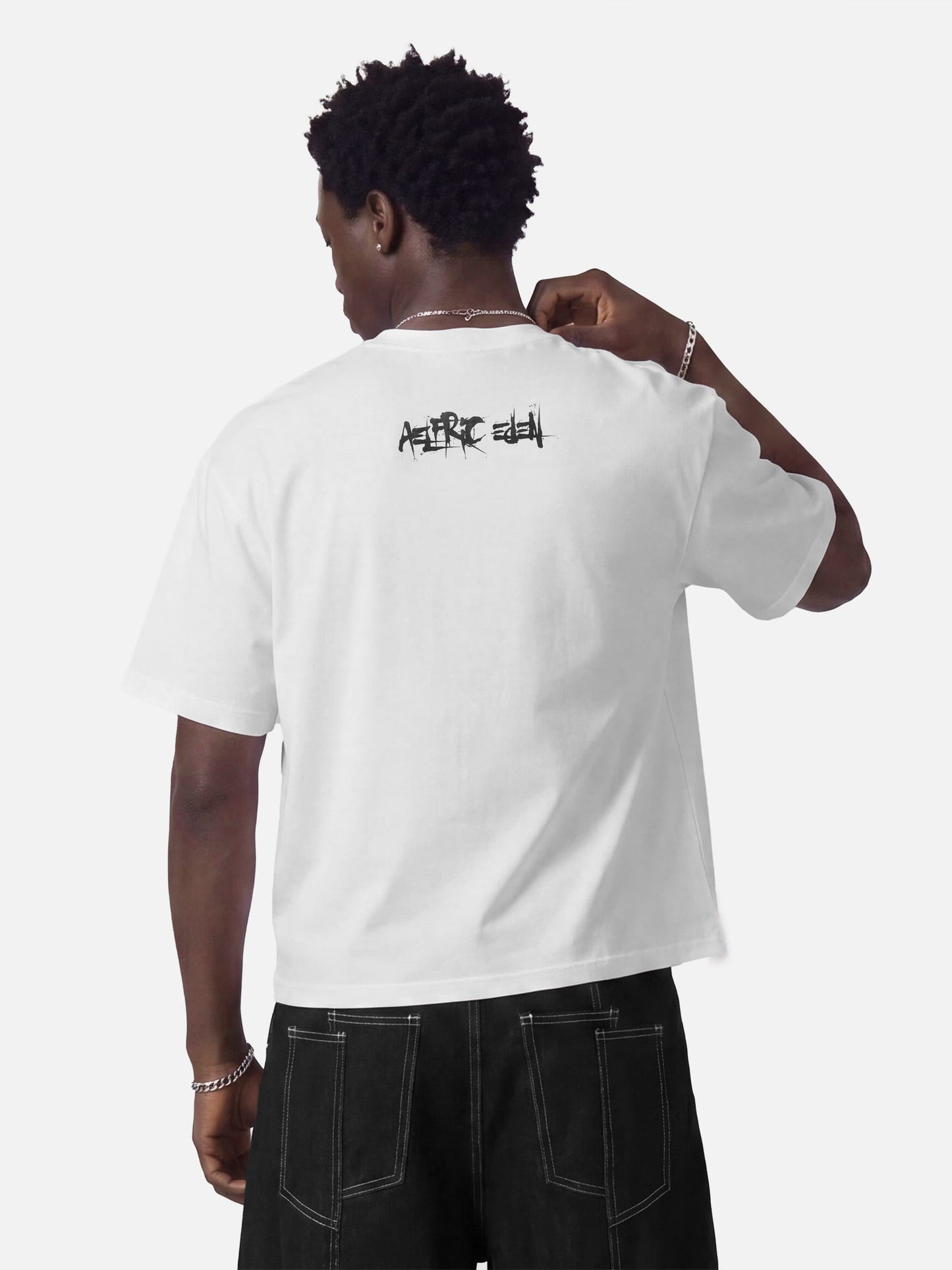 Aelfric Eden Boxy Portrait Print Tee