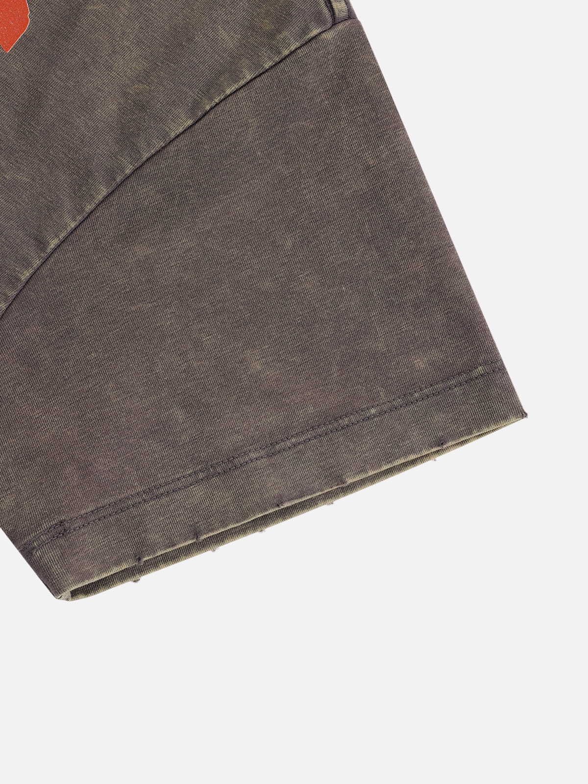 Aelfric Eden Washed Cropped Rock Print Tee