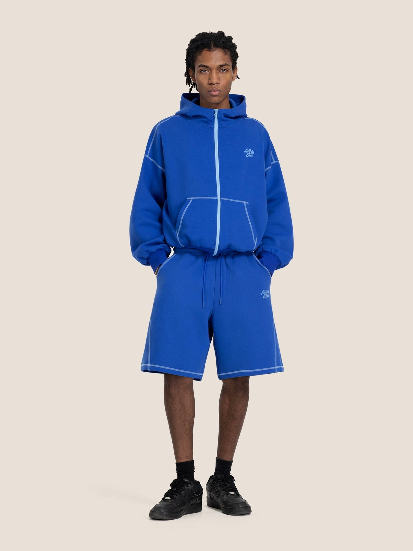 Cloud Boxy Sweat Set