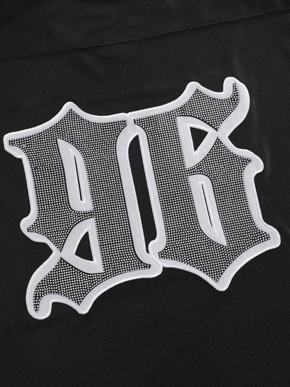 Aelfric Eden Hotfix Rhinestone Football Jersey